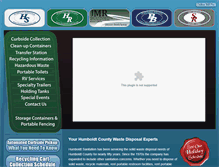 Tablet Screenshot of humboldtsanitation.com